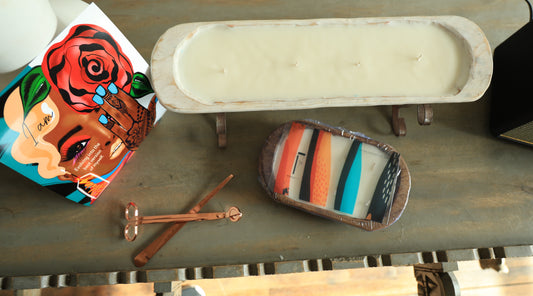 Trough (oblong) Bowl or XL Dough Bowl- *32-40 oz fill